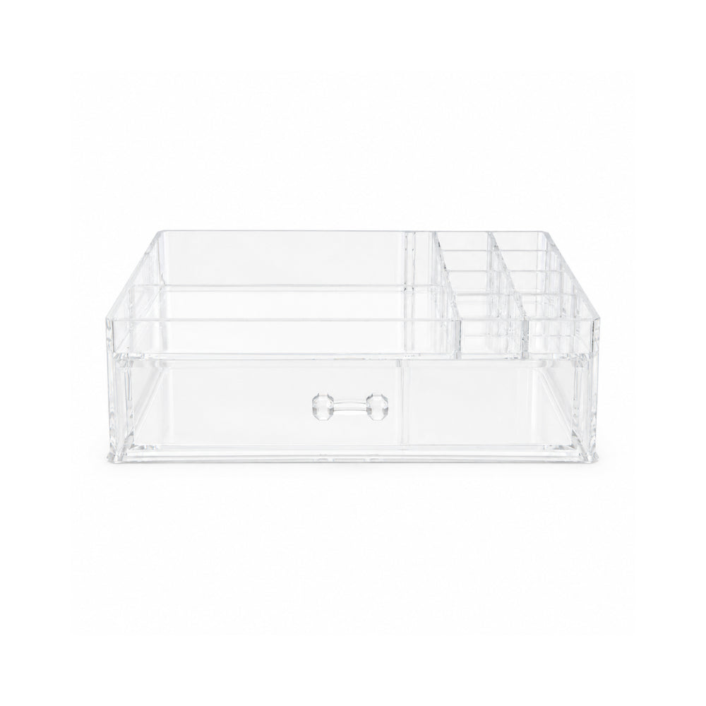 Evergreen Collection Makeup Storage with Drawer - SMALL