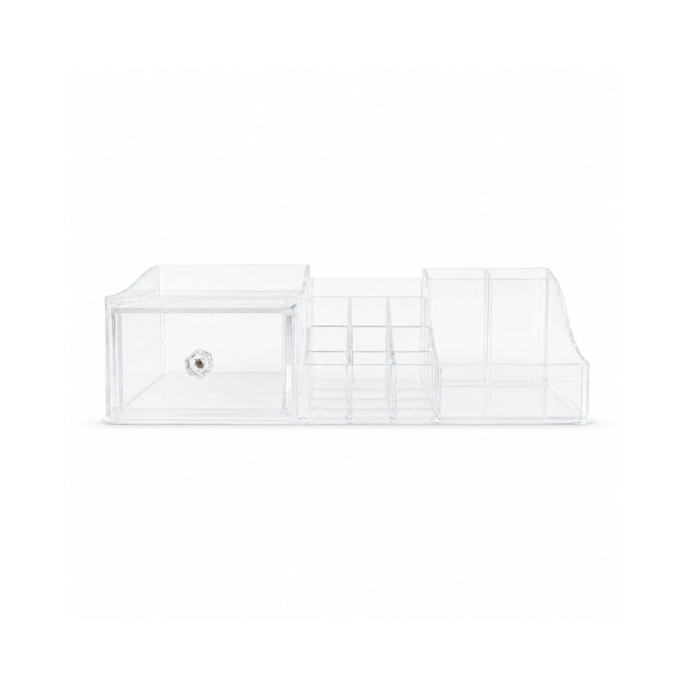 Evergreen Collection Makeup Storage with Drawer - LARGE