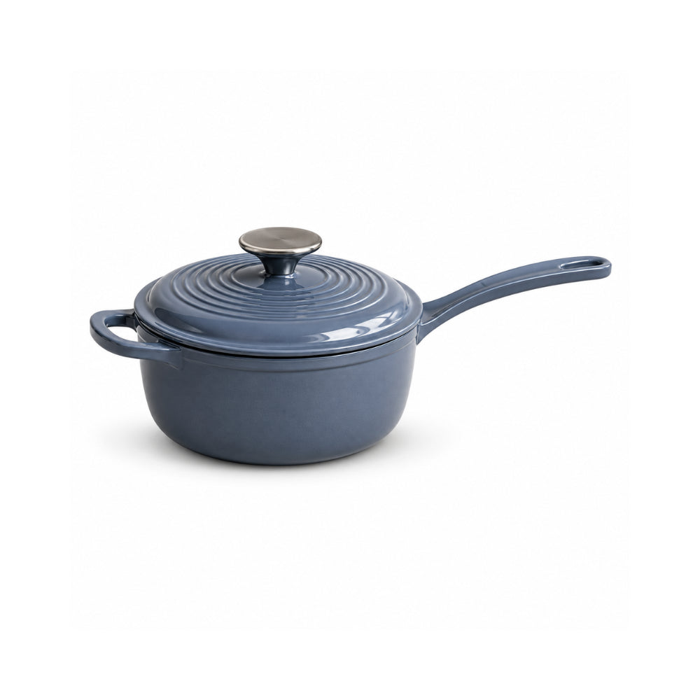 K&Co. Chef Series Cast Iron Saucepan 19cm - SLATE