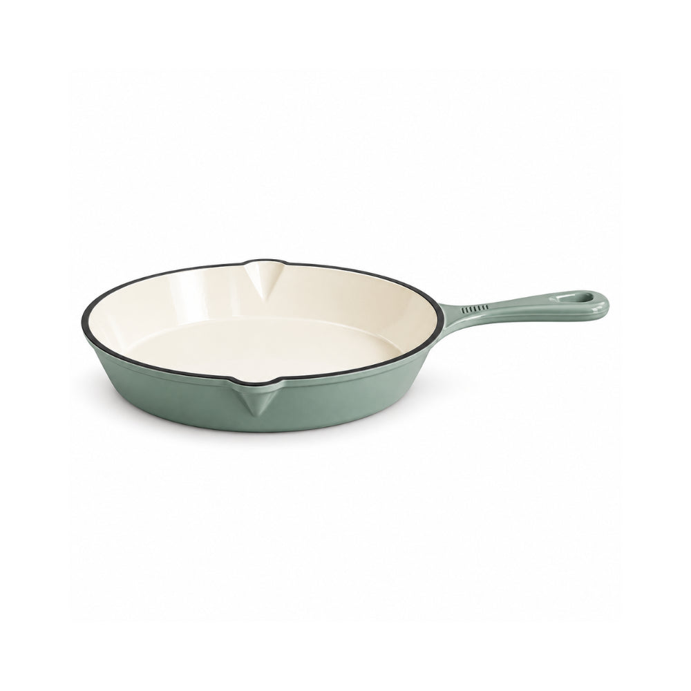 K&Co. Chef Series Cast Iron Skillet 26cm - SAGE