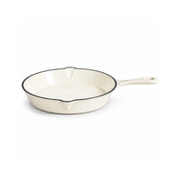 K&Co. Chef Series Cast Iron Skillet 26cm - CREAM
