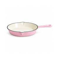 K&Co. Chef Series Cast Iron Skillet 26cm - PINK