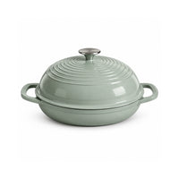 K&Co. Chef Series Cast Iron Bread Oven 28cm - SAGE