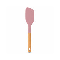 K&Co. Chef Series Wooden Handle & Silicone Spatula - PINK