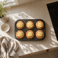 K&Co. Chef Series Muffin Tray 6 Cup  - SAGE