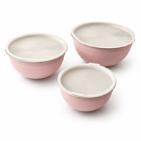 K&Co. Chef Series Mixing Bowls 3 Piece  - PINK