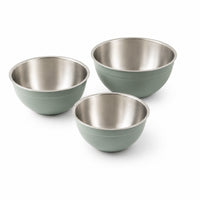 K&Co. Chef Series Mixing Bowls 3 Piece  - SAGE