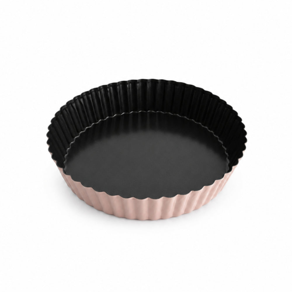 K&Co. Chef Series Quiche Pan  - PINK
