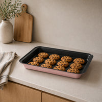 K&Co. Chef Series Baking Tray Large  - PINK