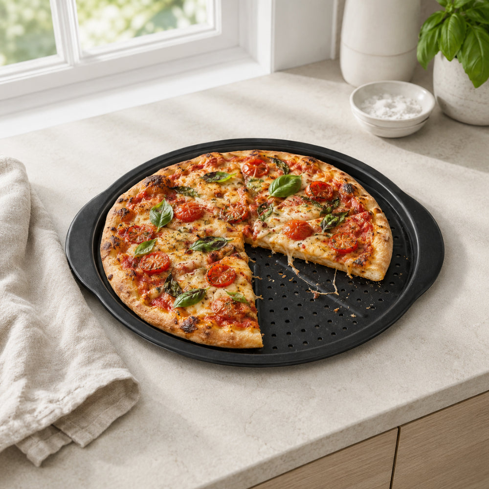 K&Co. Chef Series Pizza Pan  - PINK