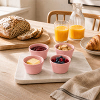 K&Co. Chef Series Ceramic Ramekins - PINK