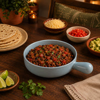 K&Co. Chef Series Ceramic Handle Baking Dish - BLUE