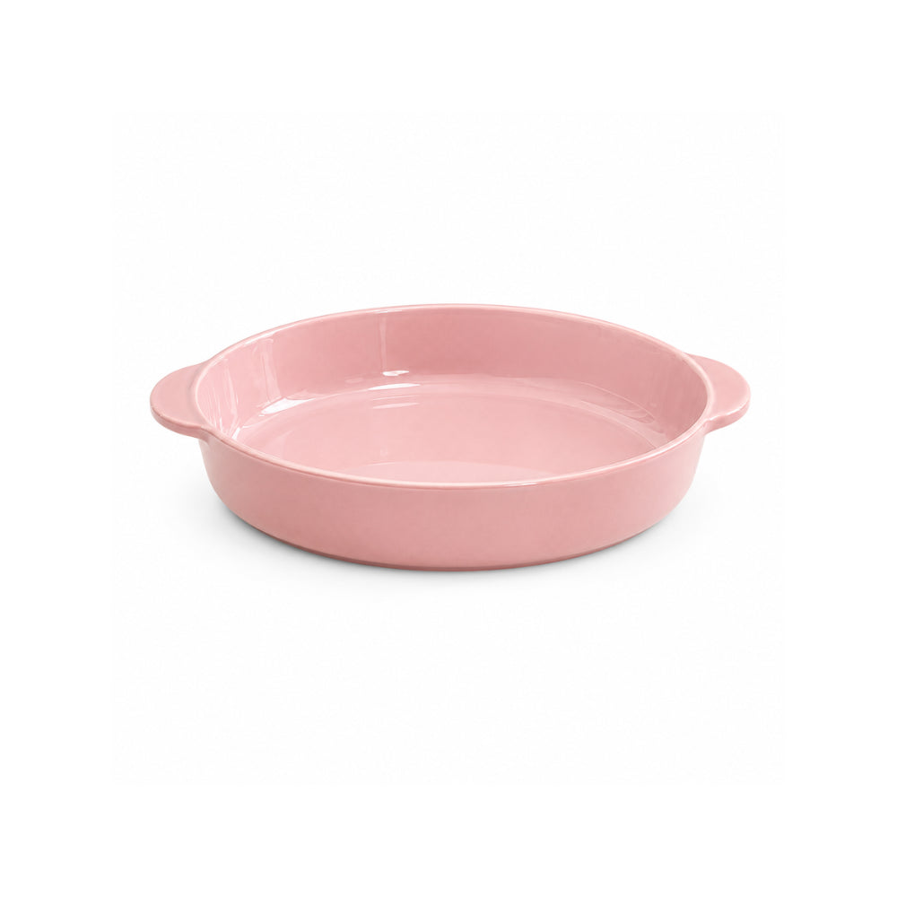 K&Co. Chef Series Ceramic Oval Baking Dish - PINK