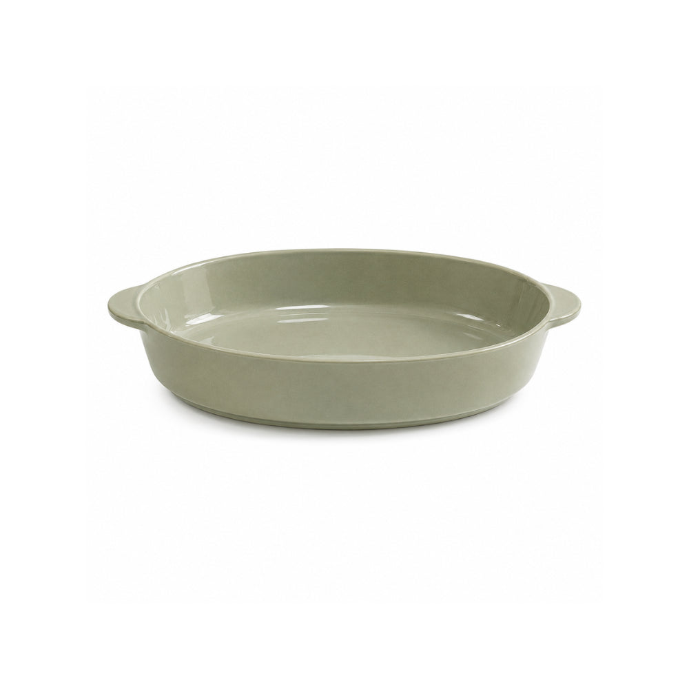 K&Co. Chef Series Ceramic Oval Baking Dish - SAGE