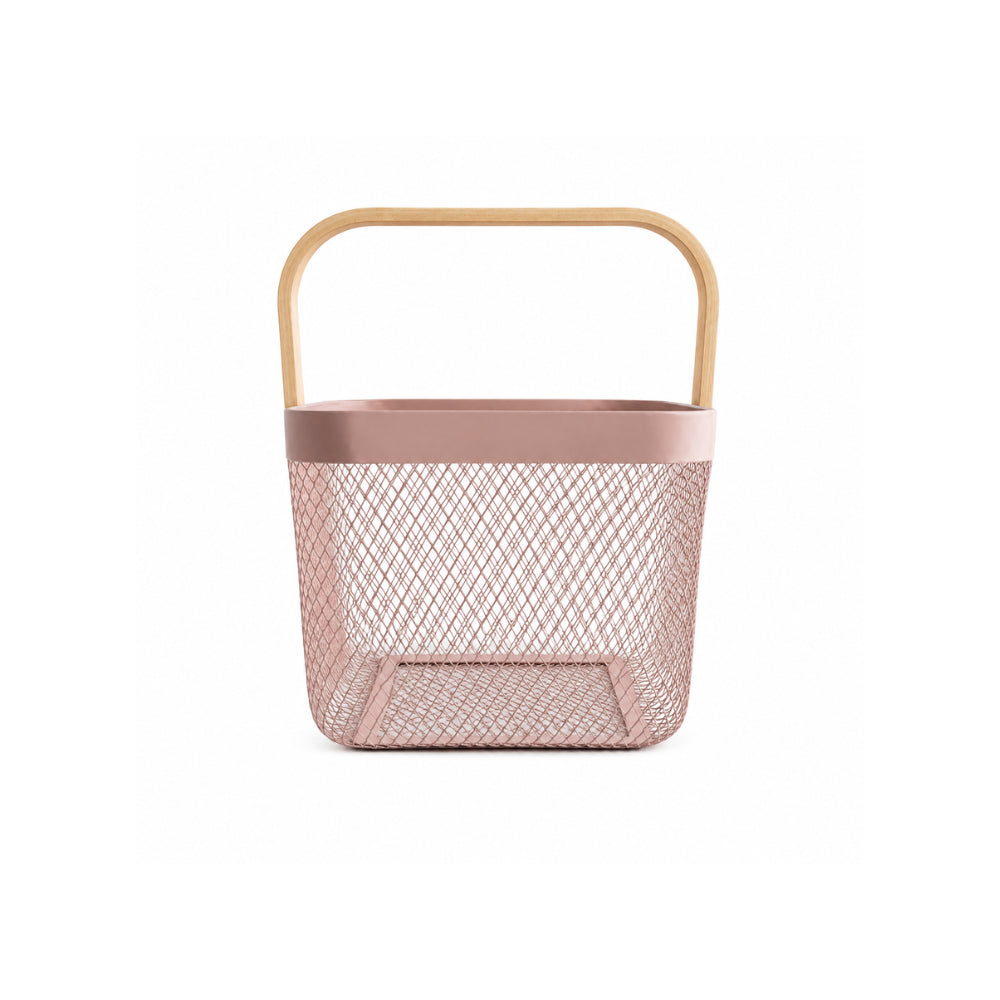 K&Co. Kitchen Storage Mesh Basket Small - PINK