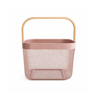 K&Co. Kitchen Storage Mesh Basket Medium - PINK