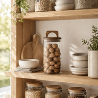 K&Co. Kitchen Storage Glass Canister 1.3L