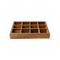K&Co. Kitchen Storage Acacia Spice Rack