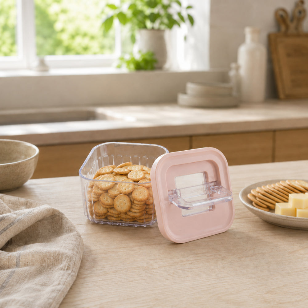 K&Co. Kitchen Storage Pantry Canister 350ml - PINK