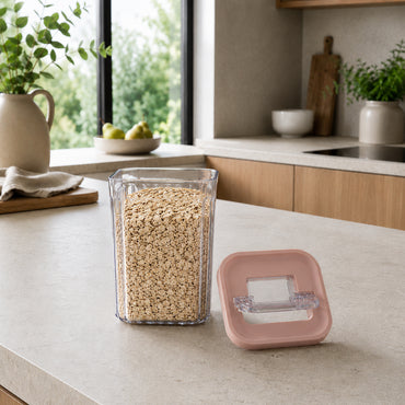 K&Co. Kitchen Storage Pantry Canister 950ml - PINK