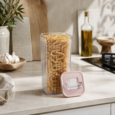 K&Co. Kitchen Storage Pantry Canister 1.5L - PINK