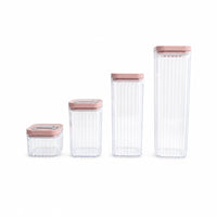 K&Co. Kitchen Storage Pantry Canister 1.5L - PINK