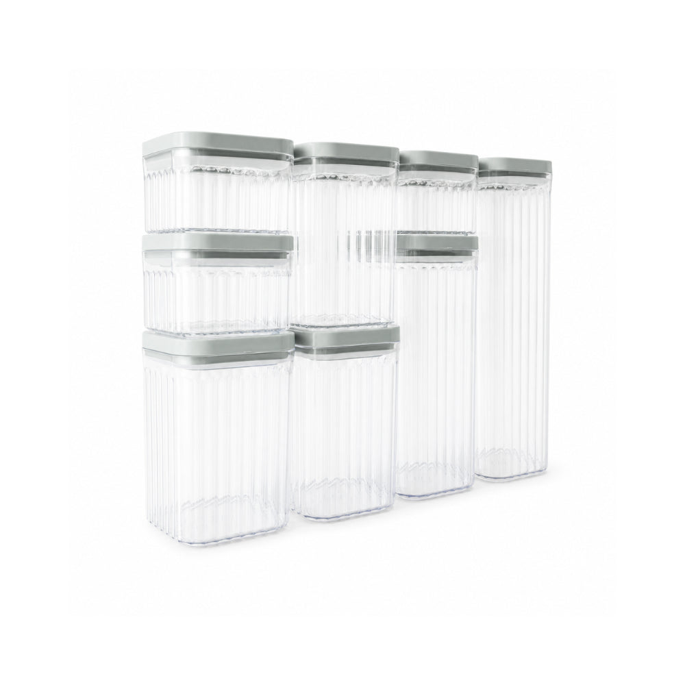 K&Co. Kitchen Storage Pantry Canister 8pk - SAGE