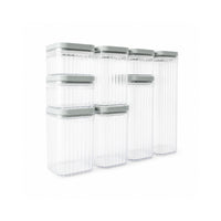 K&Co. Kitchen Storage Pantry Canister 8pk - SAGE