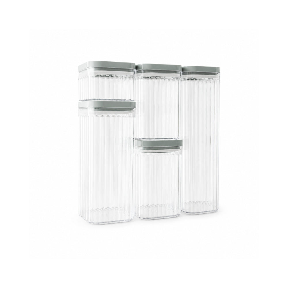 K&Co. Kitchen Storage Pantry Canister 5pk - SAGE