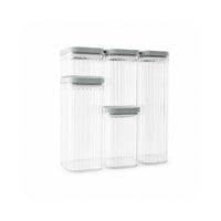 K&Co. Kitchen Storage Pantry Canister 5pk - SAGE