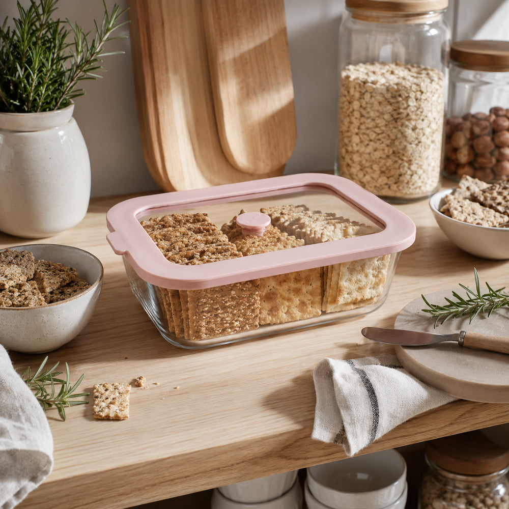 K&Co. Kitchen Storage Food Container 1L - PINK