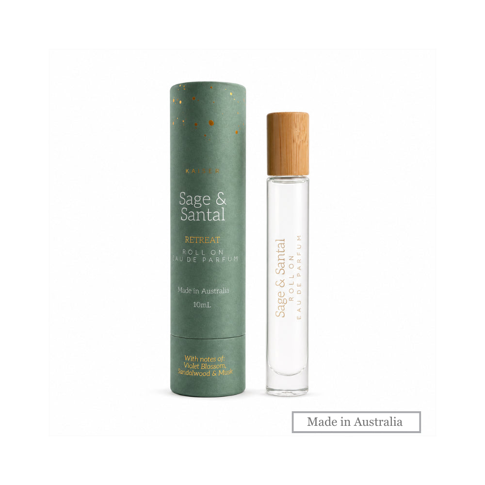 Retreat Series Perfume Roll-On 10ml - SAGE & SANTAL