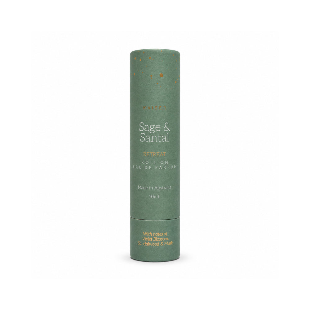 Retreat Series Perfume Roll-On 10ml - SAGE & SANTAL