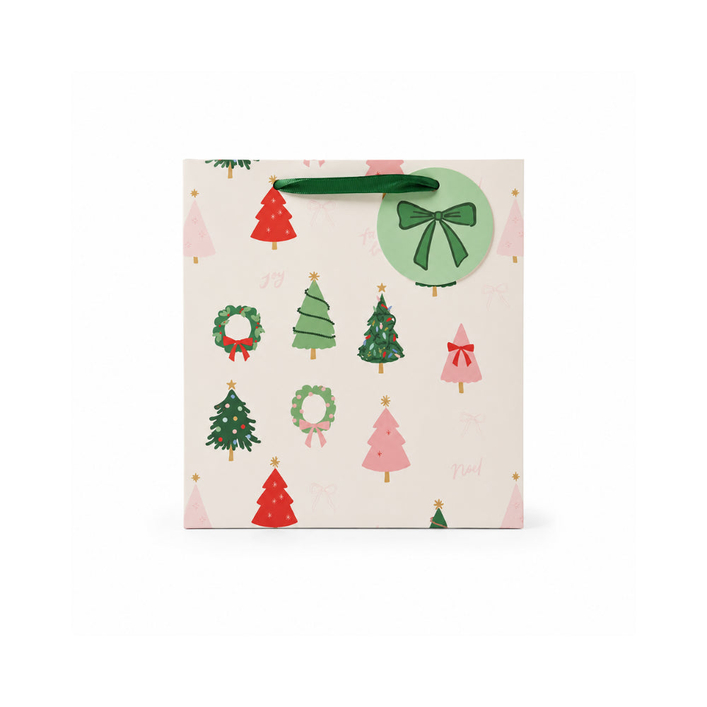 Christmas Square Gift Bag - CHRISTMAS FOREST