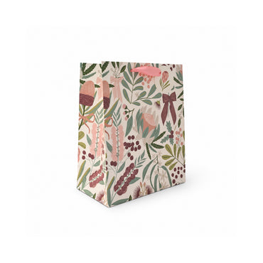 Christmas Small Gift Bag - BERRY FLORA
