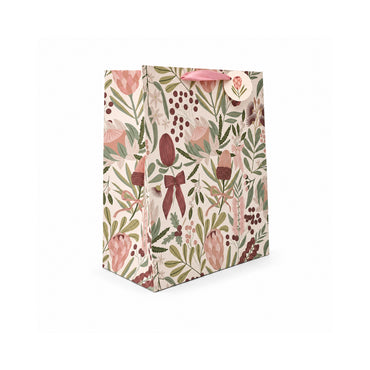 Christmas Large Gift Bag - BERRY FLORA