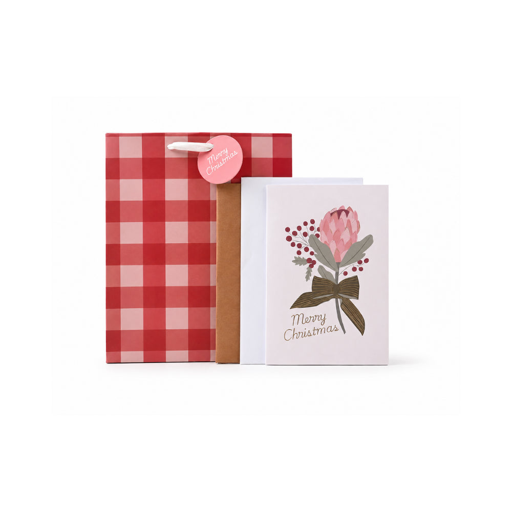 Christmas Small Gift Bag Set - BERRY BOUQUET