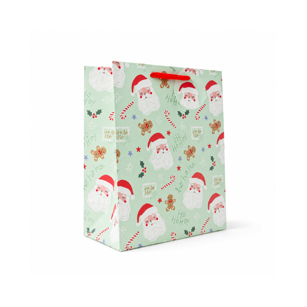 Christmas Small Gift Bag Set - SANTA
