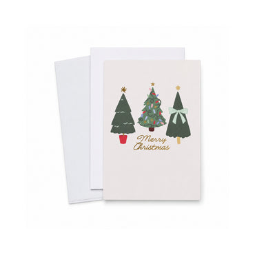 Christmas Medium Gift Bag Set - FOREST GREEN