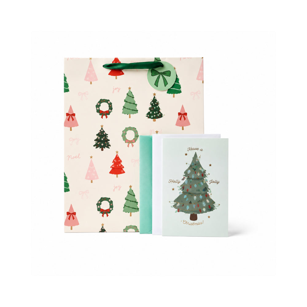 Christmas Large Gift Bag Set - CHRISTMAS FOREST