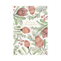 Christmas Greeting  Card - FESTIVE COLLAGE