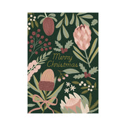 Christmas Greeting  Card - FOLIAGE & BERRIES