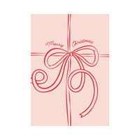 Christmas Greeting  Card - BOW
