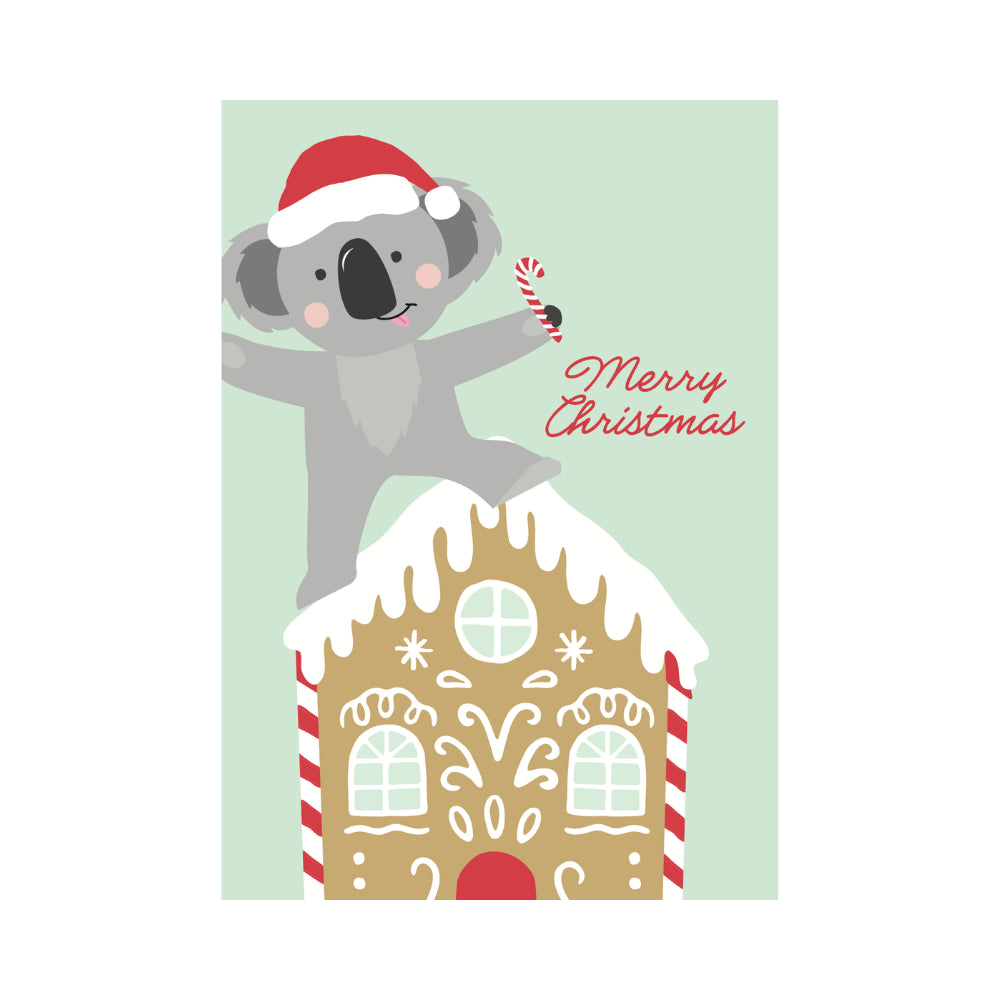 Christmas Greeting  Card - KOALA