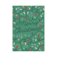 Christmas Greeting  Card - LIGHTS