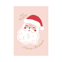 Christmas Greeting  Card - HO HO HO