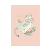 Christmas Greeting  Card - MEOW-Y