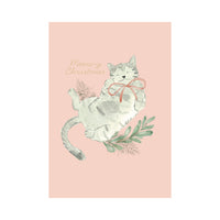 Christmas Greeting  Card - MEOW-Y