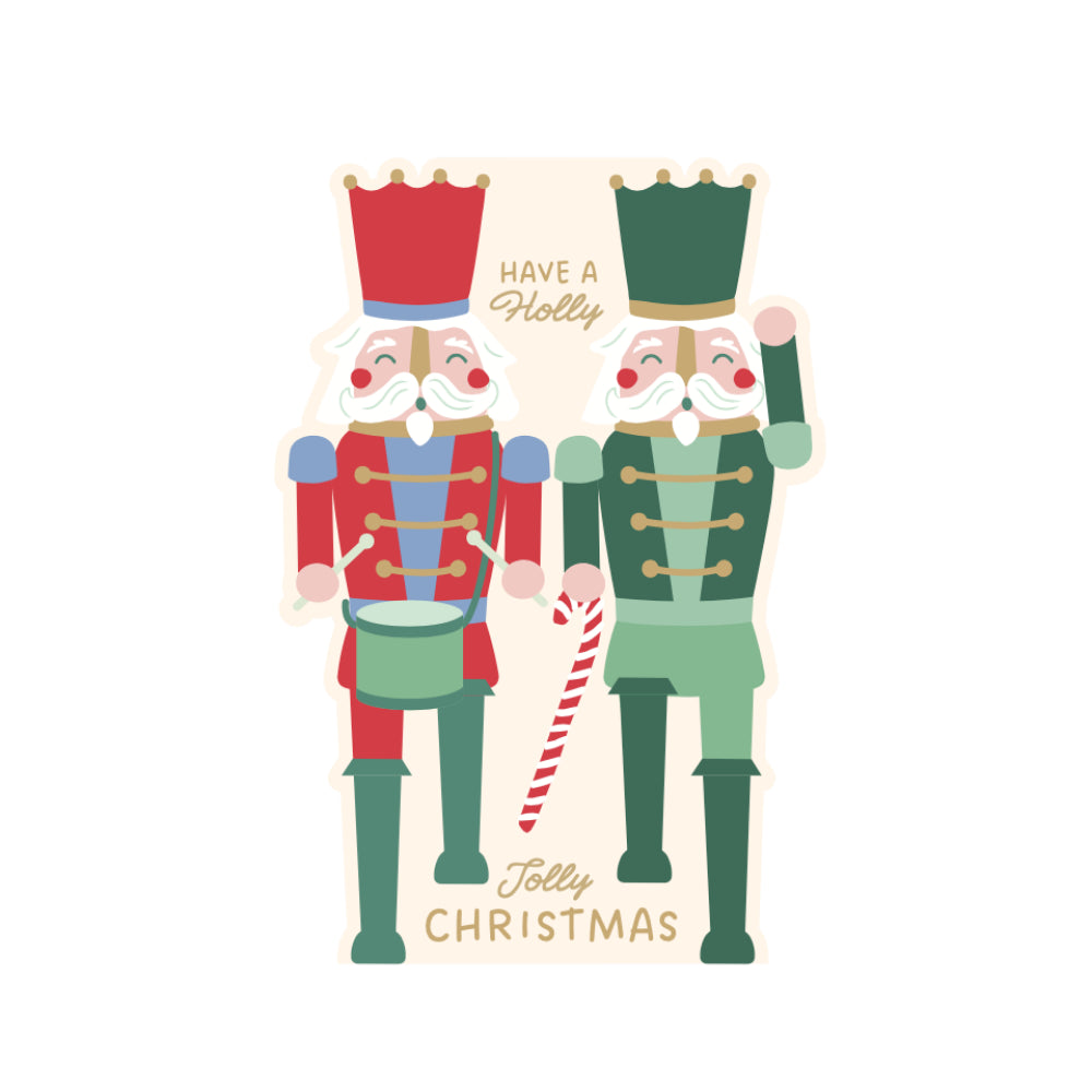 Christmas Greeting  Card - NUT CRACKER