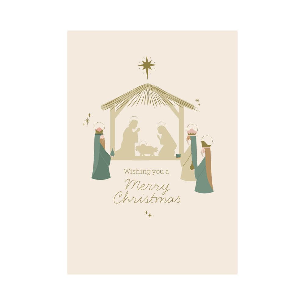Christmas Greeting  Card - NATIVITY